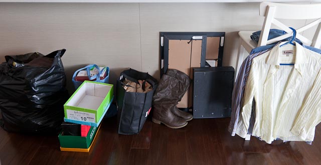 August de-cluttering challenge