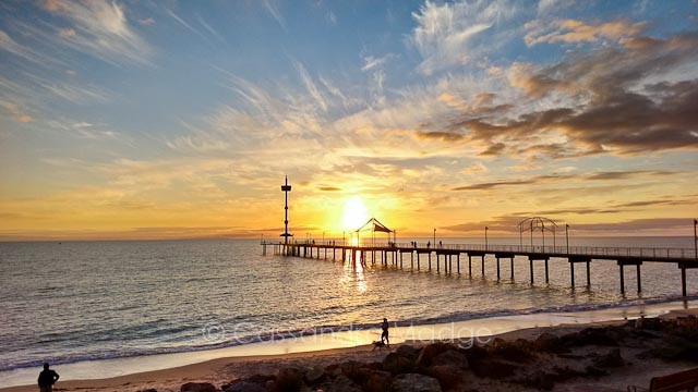 Brighton Beach and Jetty, South Australia