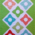 Chic stars on the quilt frame