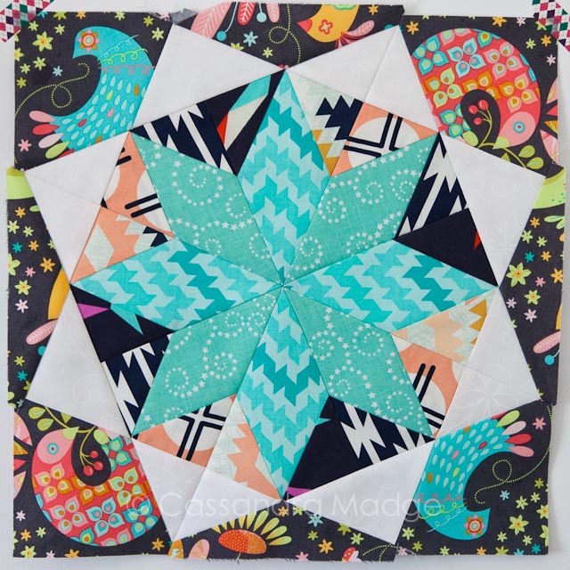 Best free paper pieced star pattern - Cassandra Madge