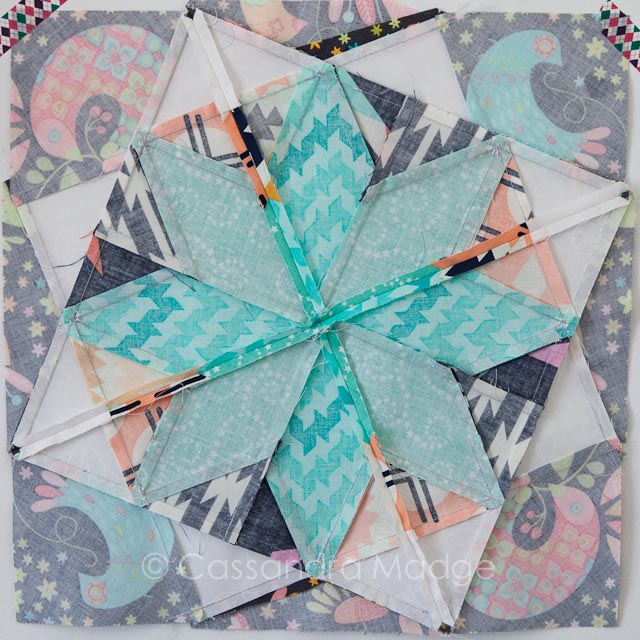 Best free paper pieced star pattern - Cassandra Madge