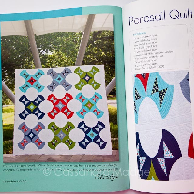 One Wonderful Curve quilting book review - Cassandra Madge