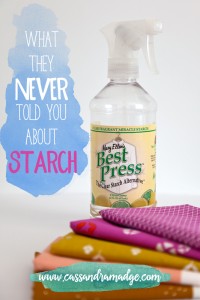 What they never told you about starch - Cassandra Madge