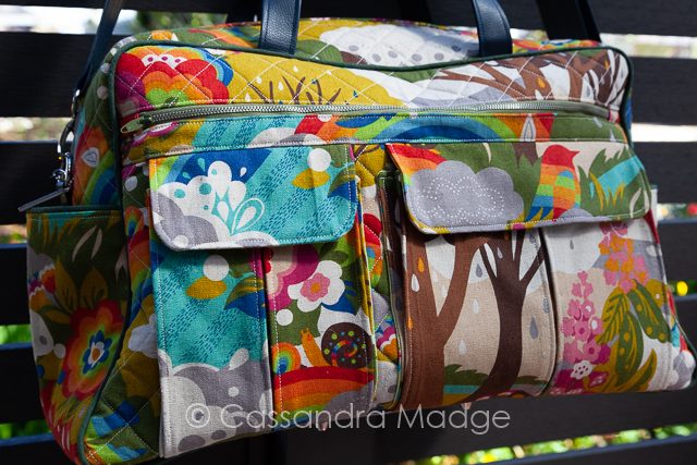 Stella Weekender bag taking me over the rainbow! – Cassandra Madge